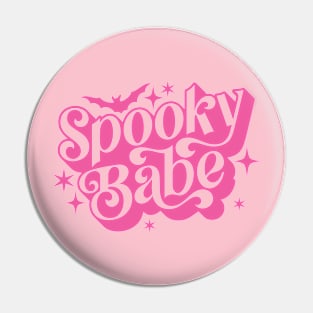 Spooky Vibes Funny Pin