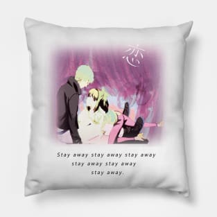 Evol X Love ''STAY AWAY'' V2 Pillow