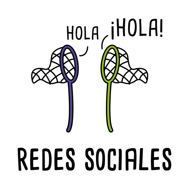 Redes Sociales Spanish Pun by Soncamrisas