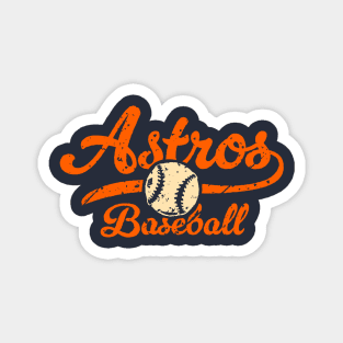 Retro Astros Magnet