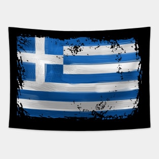 Greece Flag Tapestry