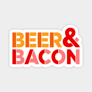 Beer & Bacon Magnet