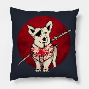 Corgi Samurai Pillow