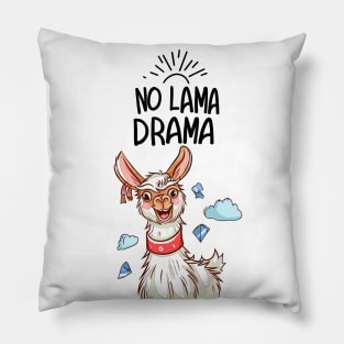 No Lama Drama Pillow