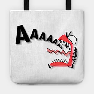 BLOCKY SCREAMING Tote