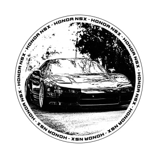 HONDA NSX Black 'N White 4 T-Shirt