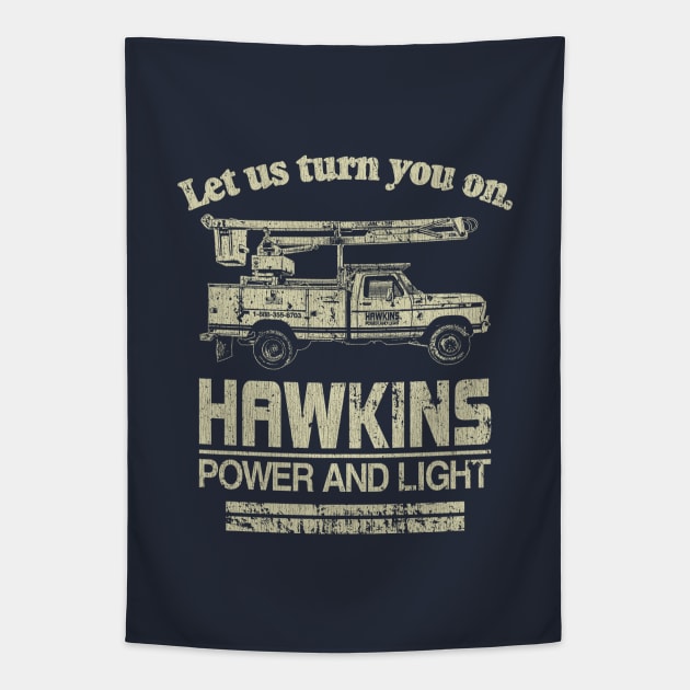 Hawkins Power and Light Tapestry by JCD666