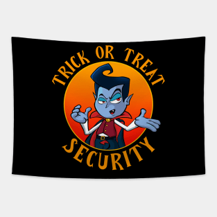 Halloween Trick or Treat Security Tapestry