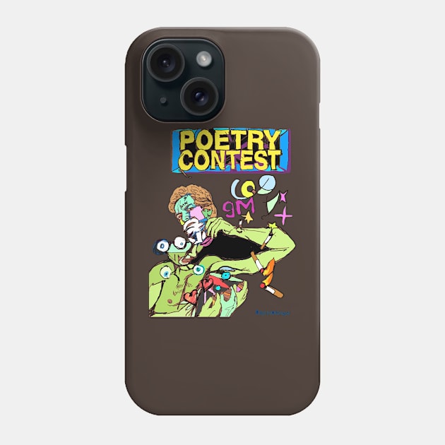 Poetry Contest Phone Case by DaxNorman