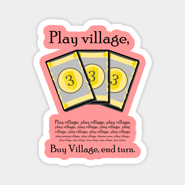 Play Village Dominion Magnet by Zayter