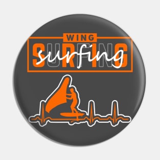 Wing surfing Pin