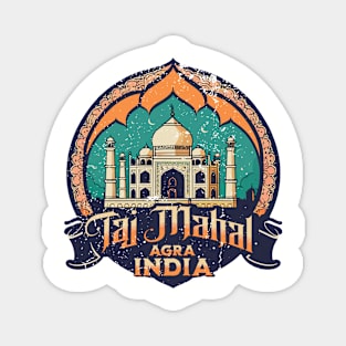 Taj Mahal - Agra India Magnet