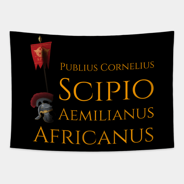 Scipio Aemilianus Tapestry by Styr Designs