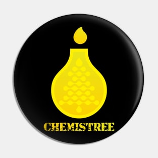 Chemistree Illustration Pin