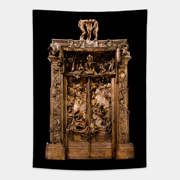 The Gates Of Hell - Mexico City Tapestry by Truth Or Lore