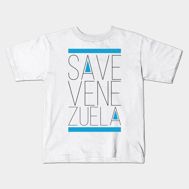 Venezuela text Kids T-Shirt