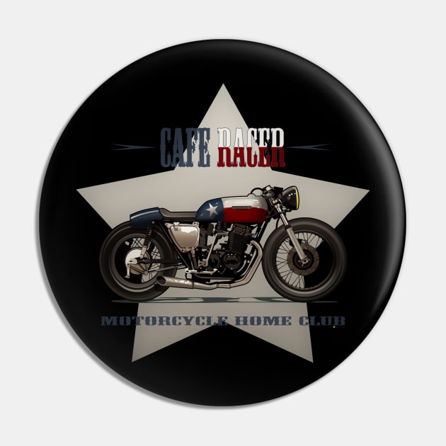 Cafe Racer Pin by Akira31