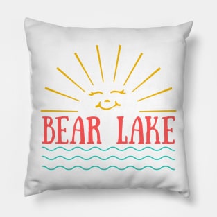 Bear Lake Utah Summer Pillow