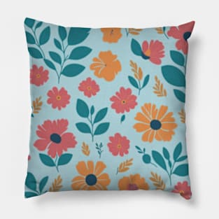 Exquisite Floral Pattern | Nature's Beauty Pillow