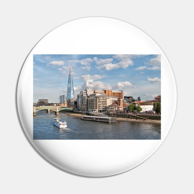 London Skyline and River Thames Pin by GrahamPrentice