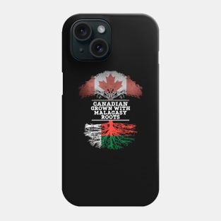 Canadian Grown With Malagasy Roots - Gift for Malagasy With Roots From Madagascar Phone Case