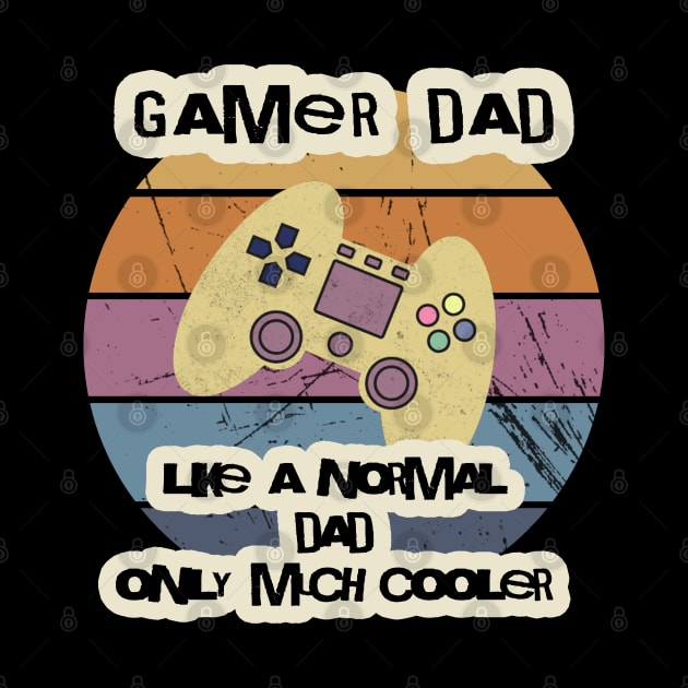 I'm a Gamer Dad Funny Gifts for Gamers Fathers Day Mens Gaming by Abderrahmaneelh