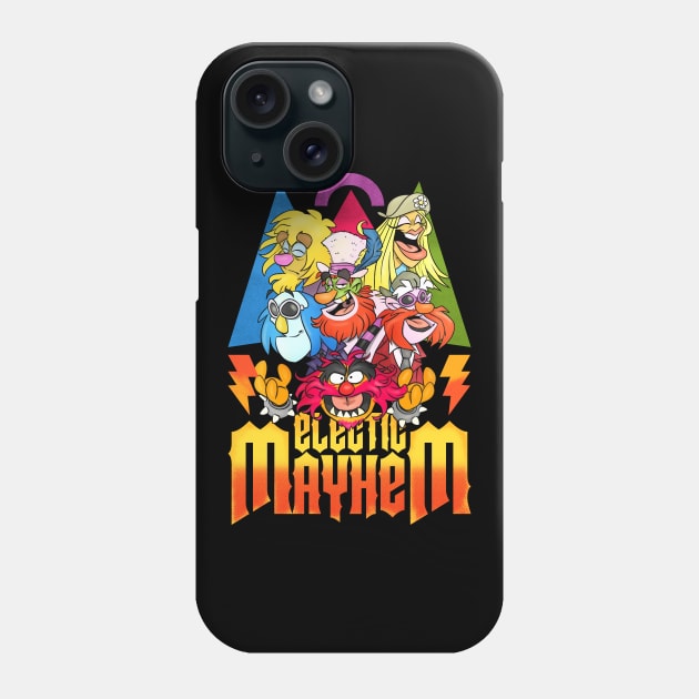 ELECTRIC MAYHEM IS ROCKS Phone Case by ngepetdollar