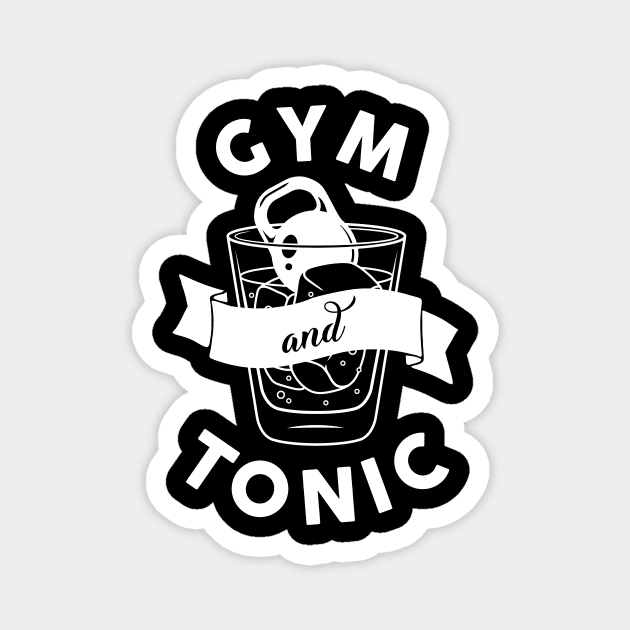 Gym and Tonic Magnet by Woah_Jonny