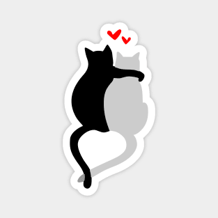 Cat Couple Magnet