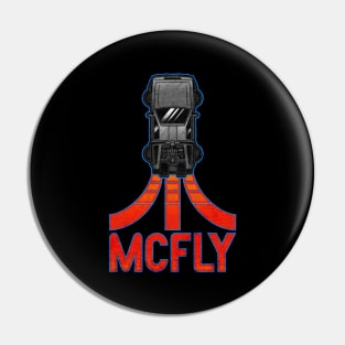 McFly delorean Pin