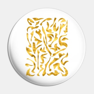 Harmony in Gold Pin