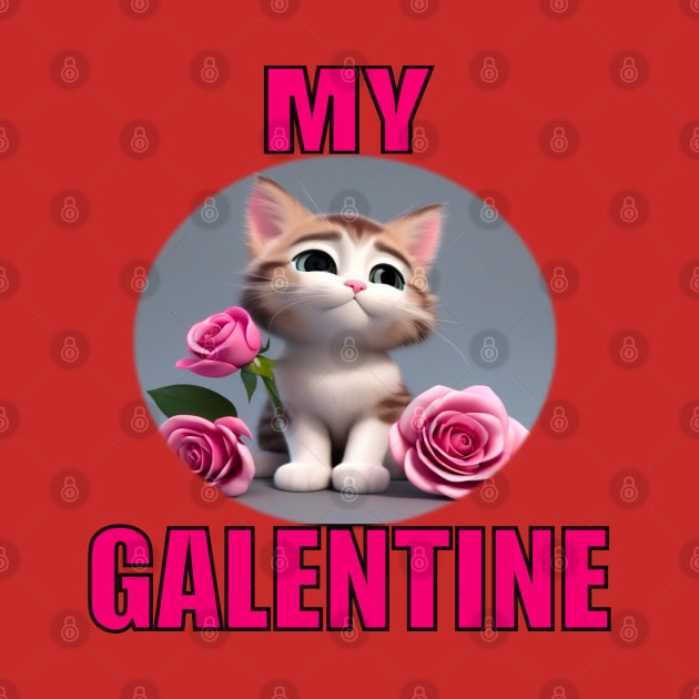 My galentines kitty cat by sailorsam1805