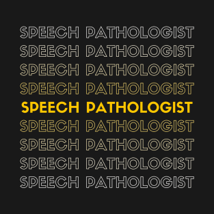 Speech Pathologist yellow T-Shirt