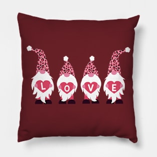 Valentine Gnomes Pillow