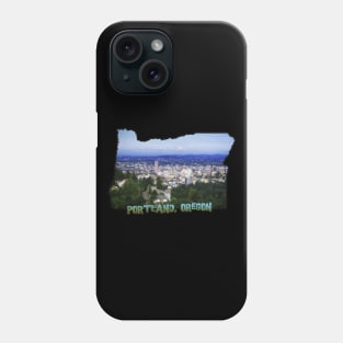 Oregon State Outline (Portland) Phone Case