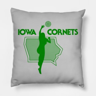 Defunct Iowa Cornets WBA 1978 Pillow