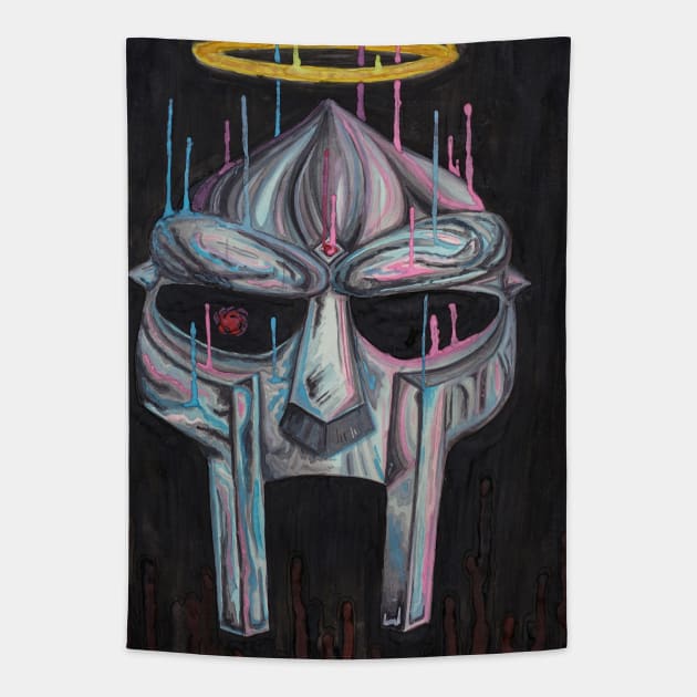 MF DOOM Tapestry by Austin Floyd Artwork