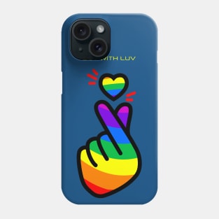 Boy with Luv: pride month, shop rainbows and resist! Phone Case