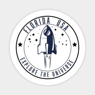 Florida USA - Explore the universe Magnet