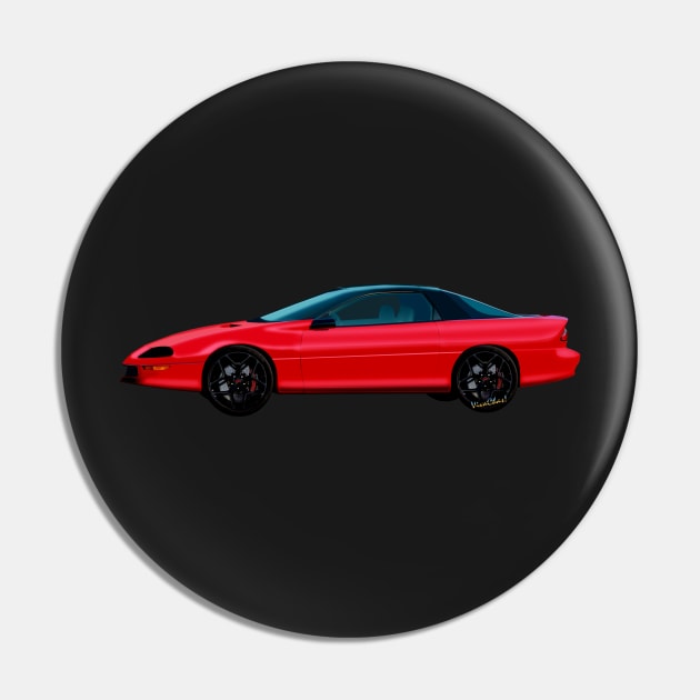 4th Generation Z28 Camaro Pin by vivachas