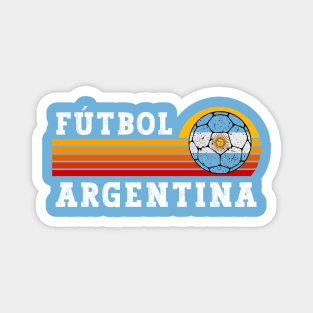 Argentina Football Ball Magnet