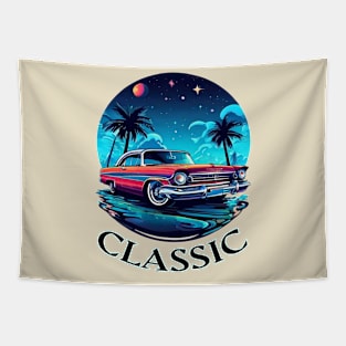 Classic Car Tapestry