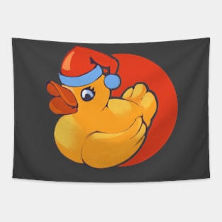 Christmas duck! Tapestry