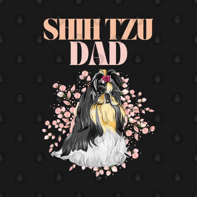 Disover Shih Tzu Dad - Shih Tzu Dad - T-Shirt