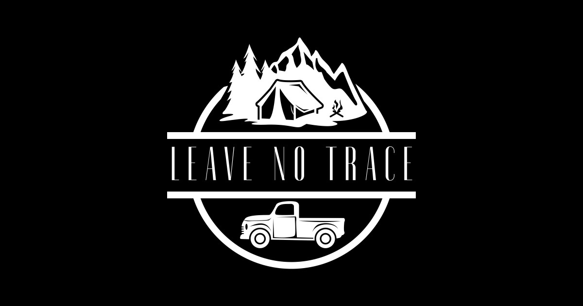 Leave No Trace Camping Leave No Trace Camping Sticker TeePublic