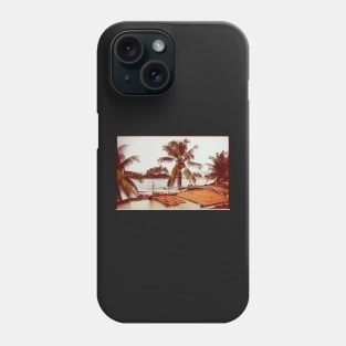 Moody Film Shot of Morro de São Paulo on Stormy Day (Brazil) Phone Case