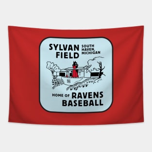 Sylvan Field - Home of Ravens Baseball Tapestry