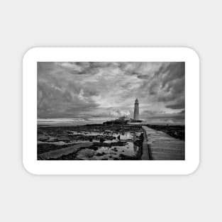 St Mary's Island and Lighthouse Magnet