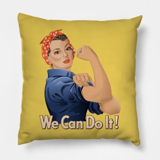 Rosie the Riveter Pillow