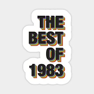 The Best Of 1983 Magnet